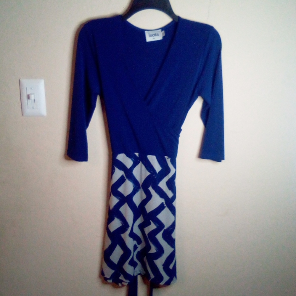 Leota wrap style dress